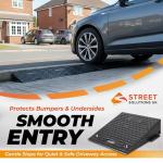 Set of 2 Heavy Duty 6" Rubber Ramps