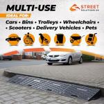 Set of 2 Heavy Duty 6" Rubber Ramps