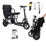 Lightweight Folding 3-Wheel Electric Scooter with Dual Motors