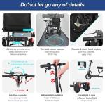 Lightweight Folding 3-Wheel Electric Scooter with Dual Motors