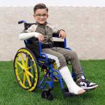 Pepe Lightweight Folding Wheelchair for Kids