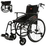 Lightweight Folding Manual Wheelchair with Sports Wheels