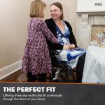 Lightweight Folding Manual Wheelchair with Sports Wheels