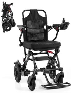 Lightweight All-Terrain Folding Electric Wheelchair for Seniors