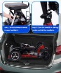 Foldable 3-Wheel Mobility Scooter with Comfortable Seat
