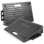 Heavy Duty Rubber Kerb Ramps - Set of 2
