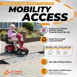 Heavy Duty Rubber Kerb Ramps - Set of 2