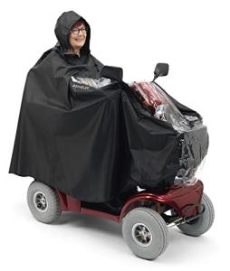 Waterproof Rain Poncho for Mobility Scooters & Wheelchairs