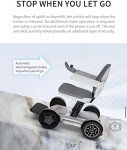 Foldable Electric Wheelchair with APP Control