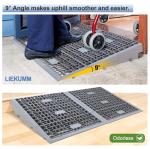 LIEKUMM Portable Threshold Ramp for Wheelchairs - 2PCS