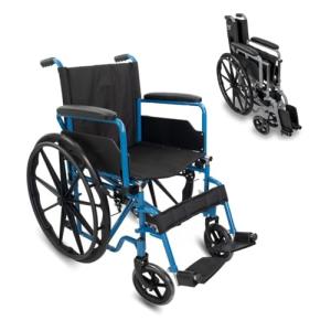 Mobiclinic® Folding Lightweight Self-Propelled Wheelchair