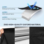 Favoto Heavy Duty Waterproof Mobility Scooter Cover