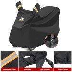 Heavy-Duty Waterproof Mobility Scooter Cover - 142 CM