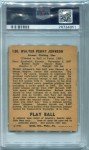 1940 Play Ball Walter Johnson #120 Card