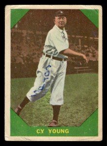 1960 Fleer Cy Young Baseball Card