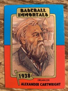 1980 Topps SSPC #15 Alexander Cartwright Baseball Card