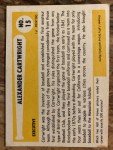 1980 Topps SSPC #15 Alexander Cartwright Baseball Card