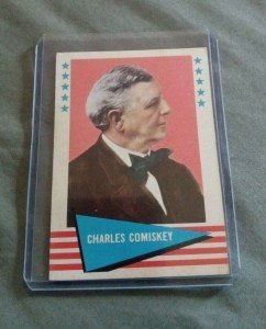 1961 Fleer Baseball Greats Charles Comiskey Card