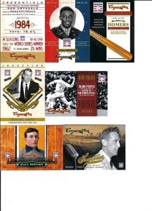 2012 Panini Cooperstown Pick Your Card Inserts