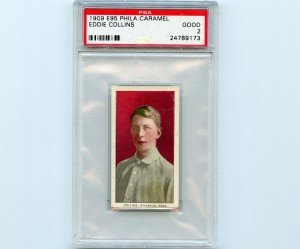 1909 E95 Eddie Collins Sports Card - PSA 2