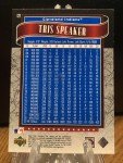 Tris Speaker 2003 SP Legendary Cuts Baseball Card