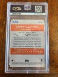 Sandy Alcantara 2018 Topps Blue RC 41/50 PSA 10