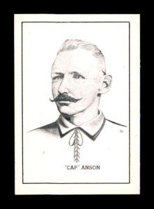 1950 Callahan HOF #2 Cap Anson Card