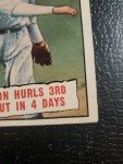 1961 Topps Baseball Thrills #409 Walter Johnson Card