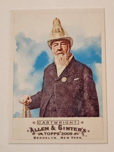 2009 Topps Allen & Ginter Alexander Cartwright Card