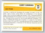 Candy Cummings #20 - SSPC Baseball Immortals Card