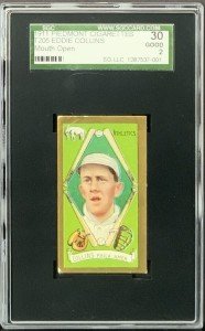 Eddie Collins 1911 T205 Gold Border Card