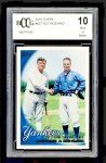 2010 Topps Babe Ruth & Lou Gehrig Card