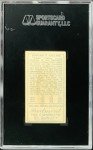 Eddie Collins 1911 T205 Gold Border Card