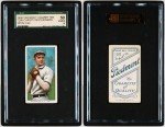 1909 T206 Christy Mathewson White Cap SGC 50