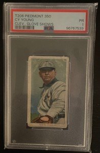 1910 T206 Cy Young Piedmont 350 HOF Card