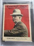 1915 Cracker Jack Charles Comiskey HOF Card