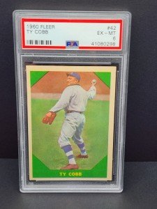 1960 Fleer Ty Cobb Baseball Card - #42