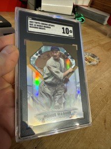 Honus Wagner SGC 10 Baseball Collector Card