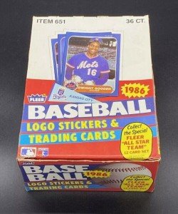 Fleer 1986 Baseball Card Singles Set (440-660)