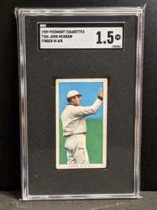 1909 T206 John McGraw Hall of Fame Card