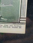1948 G.C. Alexander Exhibit Card #1 HOF