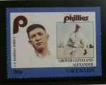 1988 Grenada Baseball Stamps with Bio Card Options
