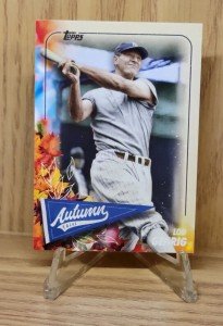 2024 Topps Lou Gehrig Yankees Card AT41
