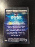 Babe Ruth 2012 Topps Home Run Legends Card