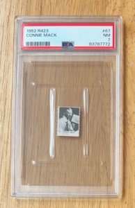Connie Mack 1952 R423 #67 - PSA 7 Card