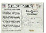 Ban Johnson 2012 Panini Cooperstown Bronze Card #45