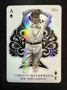 2023 Topps Christy Mathewson All Aces Card