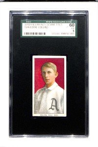 1909-11 T206 Eddie Collins HOF Card SGC 5