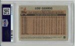 2015 Topps Archives Lou Gehrig Yankees PSA 10