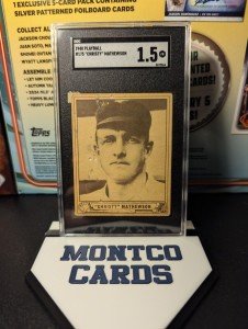 1940 Play Ball Christy Mathewson New York Giants Card